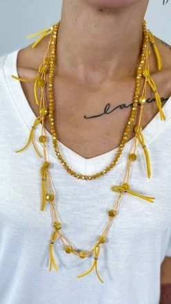 Lost & Found Yellow Nicki Necklace