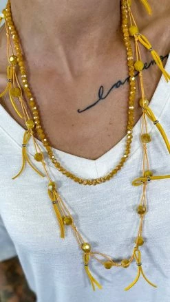 Lost & Found Yellow Nicki Necklace