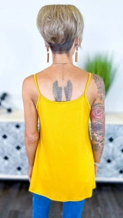 The ZigZag Stripe TOPS & TUNICS Yellow Play Along Tank [NO RETURNS]