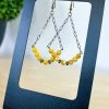 Lost & Found Yellow Sophie Crystal Earrings ACCESSORIES